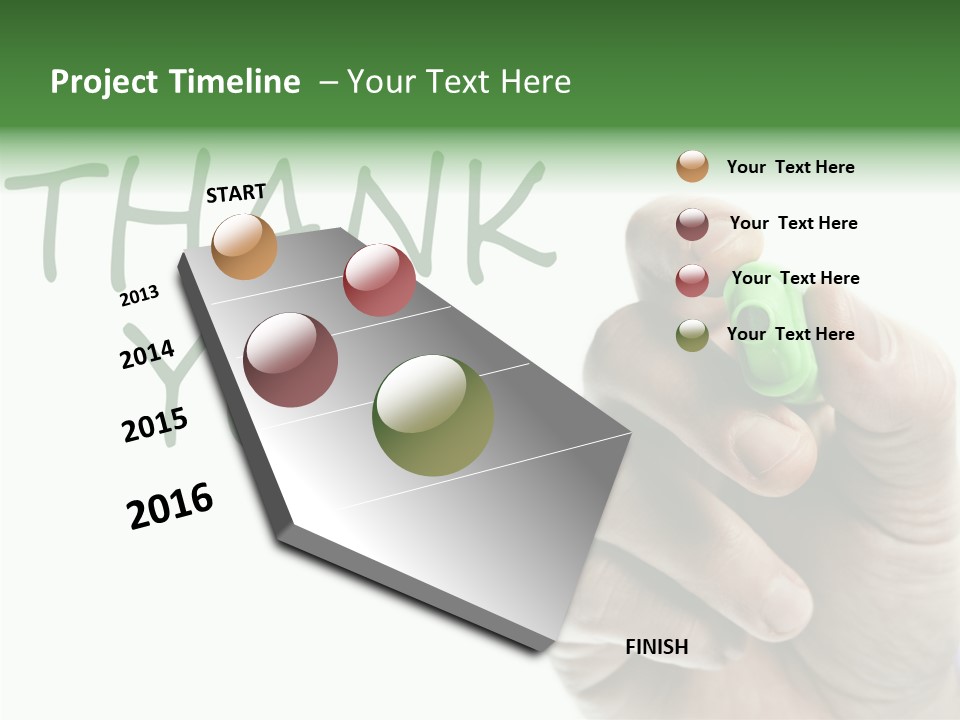 Hold Presentation Grateful PowerPoint Template