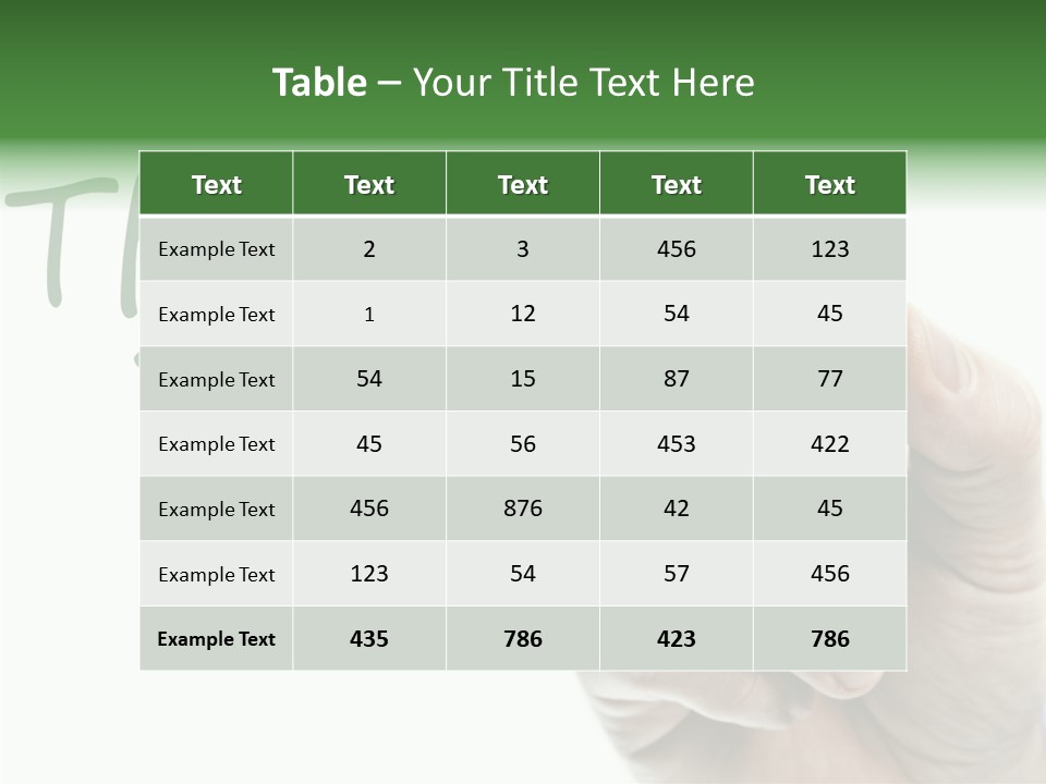 Hold Presentation Grateful PowerPoint Template
