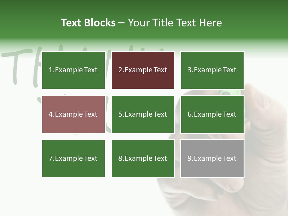 Hold Presentation Grateful PowerPoint Template