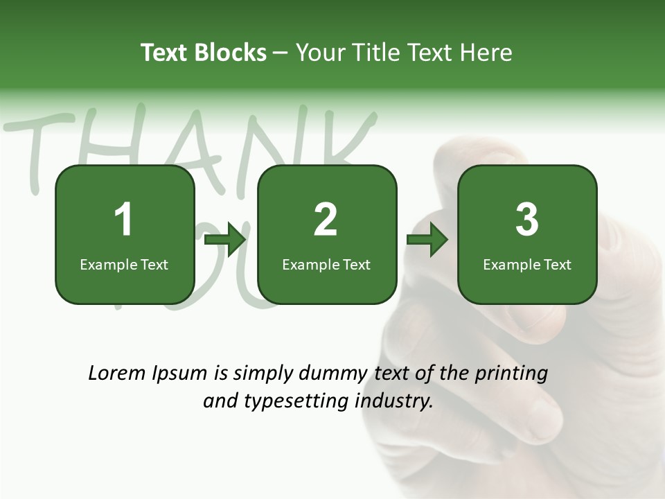 Hold Presentation Grateful PowerPoint Template