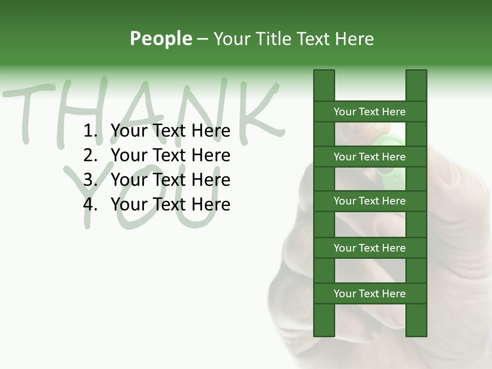 Hold Presentation Grateful PowerPoint Template