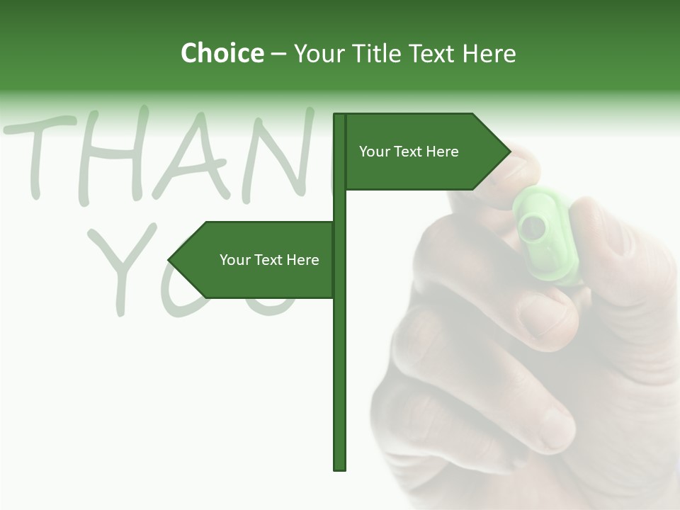 Hold Presentation Grateful PowerPoint Template