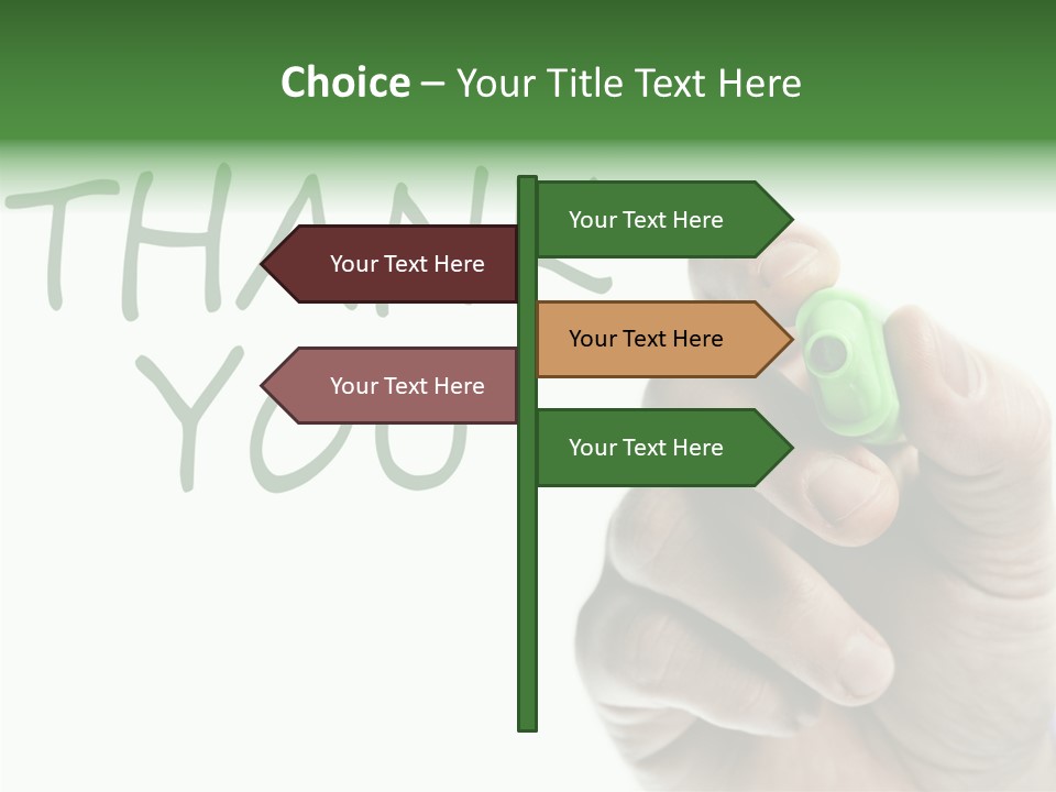 Hold Presentation Grateful PowerPoint Template