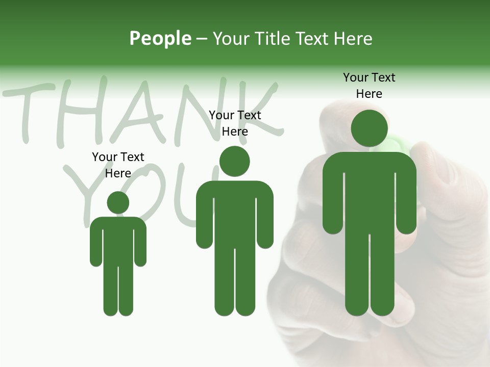 Hold Presentation Grateful PowerPoint Template