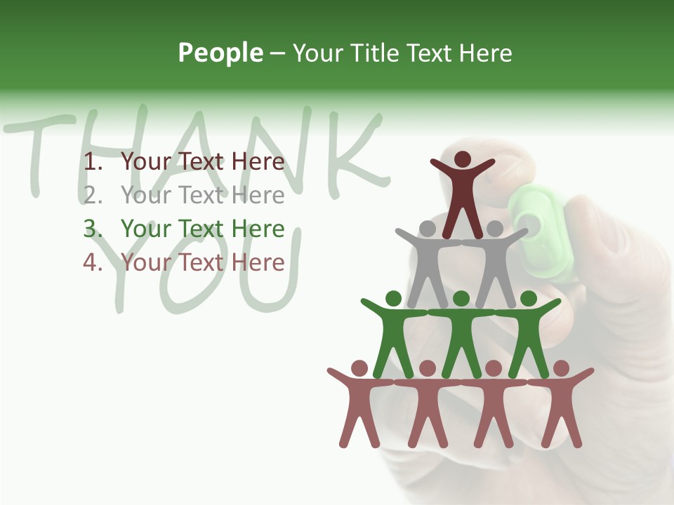 Hold Presentation Grateful PowerPoint Template