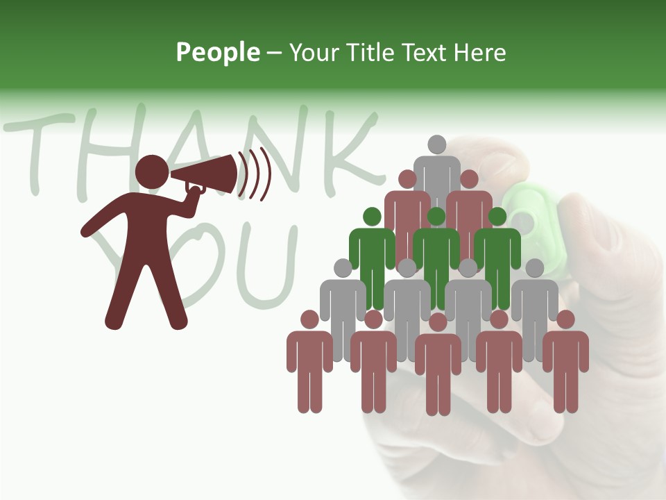 Hold Presentation Grateful PowerPoint Template