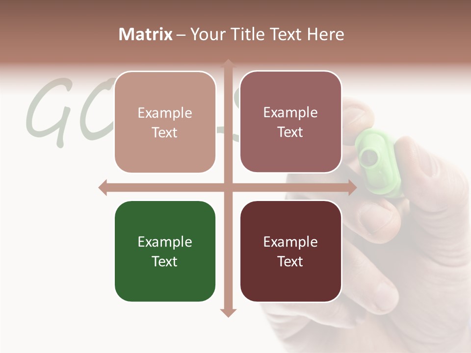 Text Writer Word PowerPoint Template