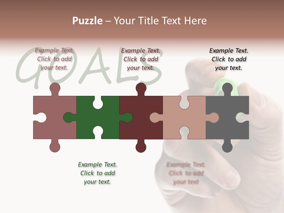 Text Writer Word PowerPoint Template