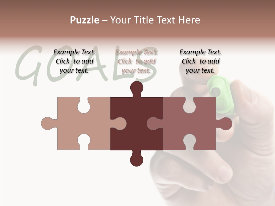 Text Writer Word PowerPoint Template