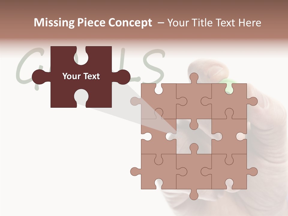 Text Writer Word PowerPoint Template