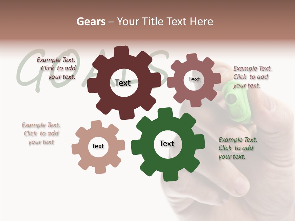 Text Writer Word PowerPoint Template