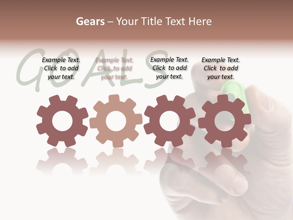 Text Writer Word PowerPoint Template