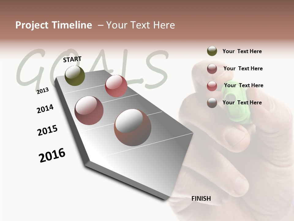 Text Writer Word PowerPoint Template