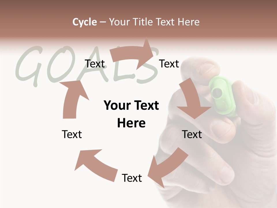 Text Writer Word PowerPoint Template