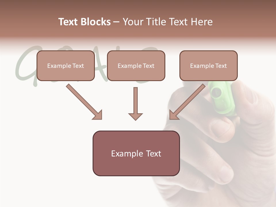 Text Writer Word PowerPoint Template
