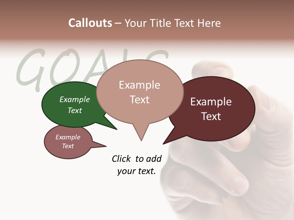 Text Writer Word PowerPoint Template