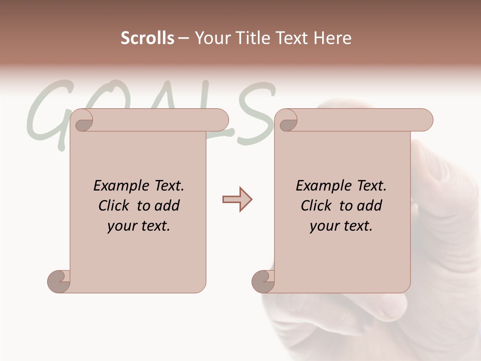 Text Writer Word PowerPoint Template