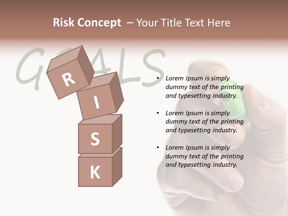 Text Writer Word PowerPoint Template