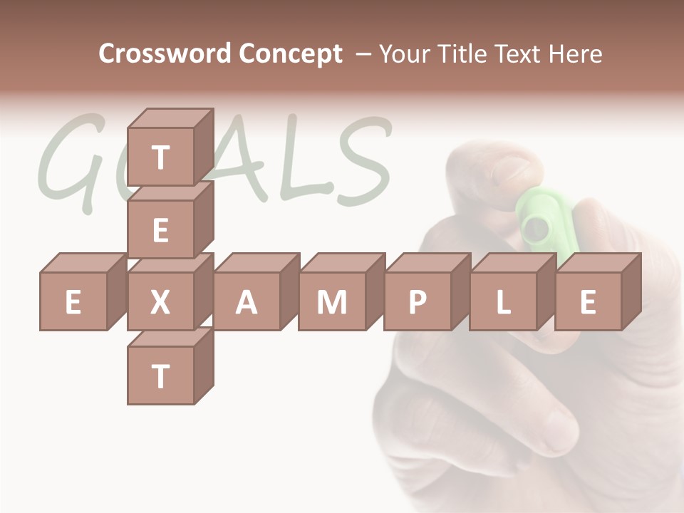 Text Writer Word PowerPoint Template