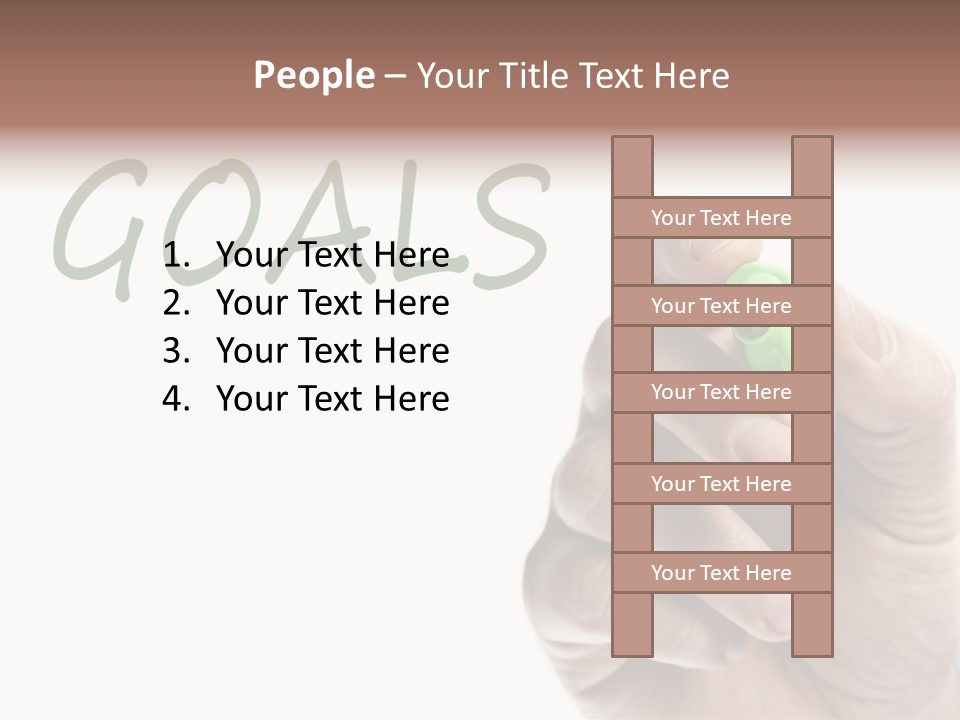 Text Writer Word PowerPoint Template