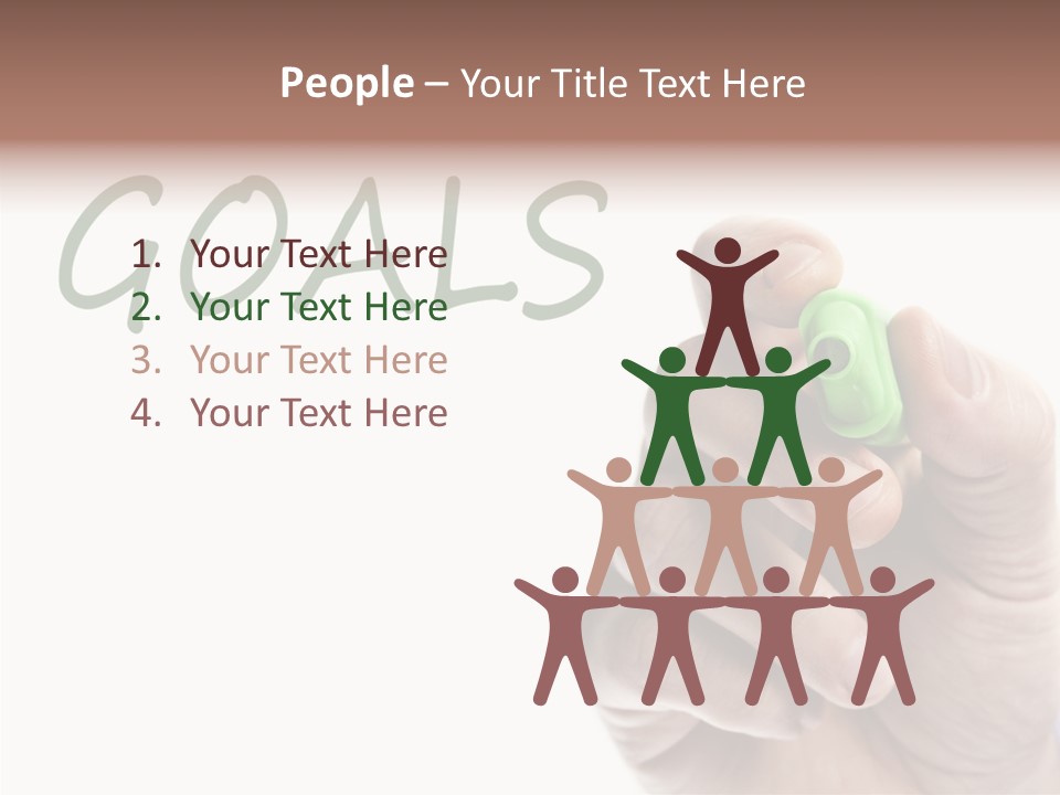 Text Writer Word PowerPoint Template