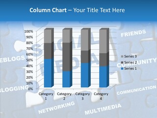 Jigsaw Networking Media PowerPoint Template