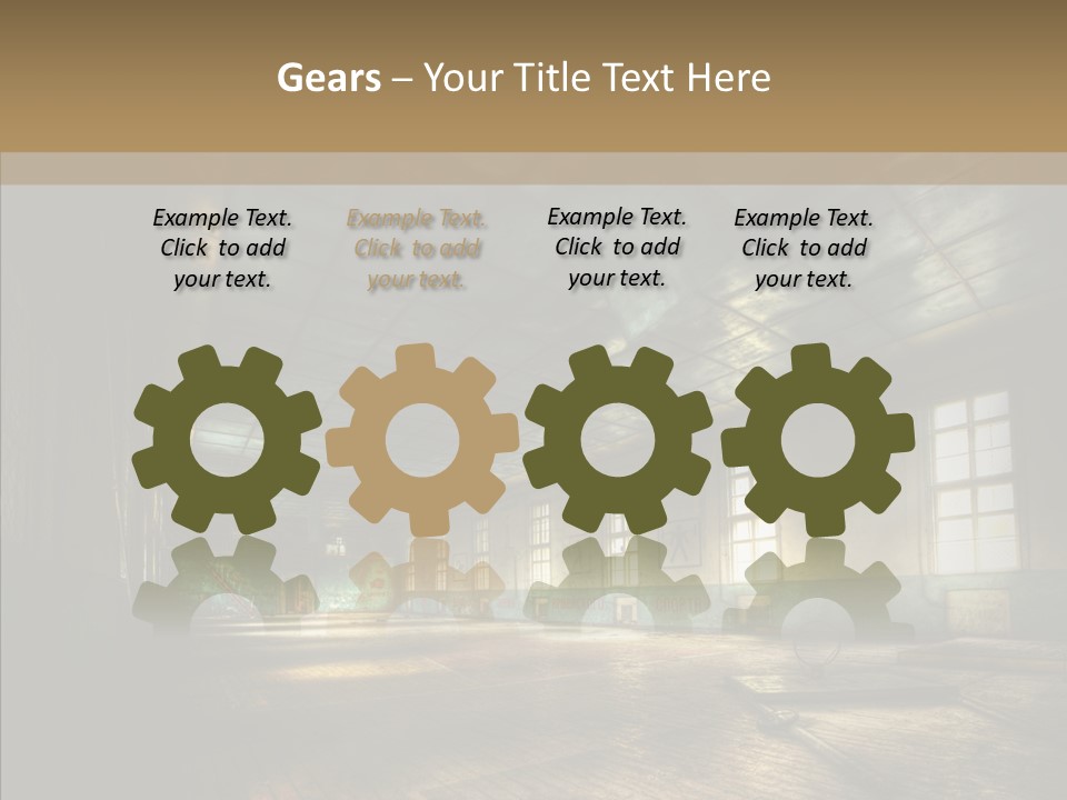 Rusty Stone Aged PowerPoint Template