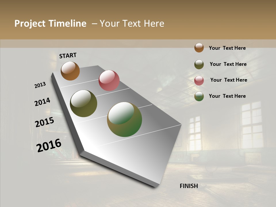 Rusty Stone Aged PowerPoint Template
