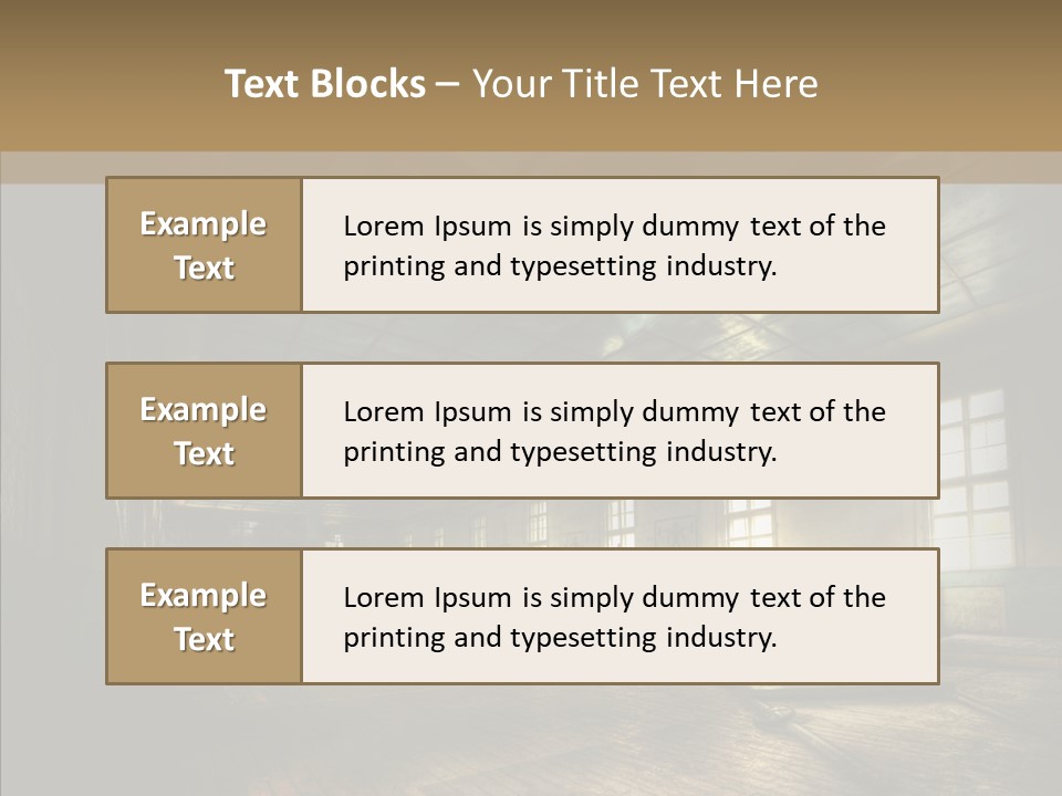 Rusty Stone Aged PowerPoint Template