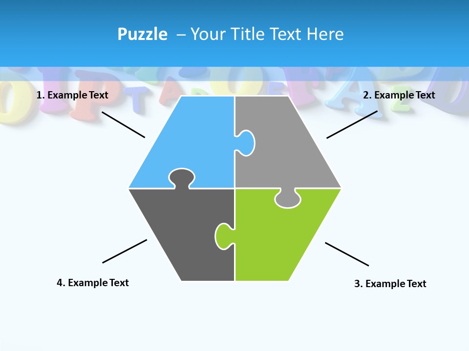 Write Colorful Pre School PowerPoint Template