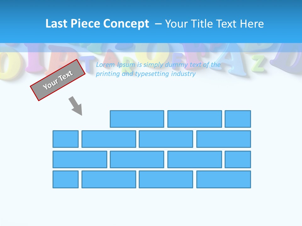 Write Colorful Pre School PowerPoint Template