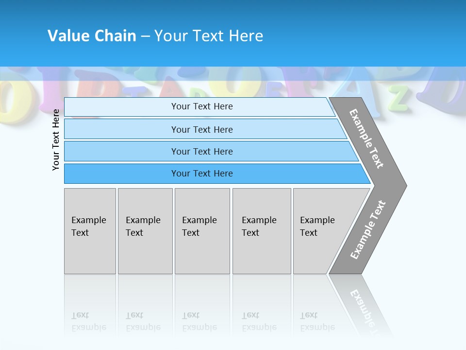 Write Colorful Pre School PowerPoint Template