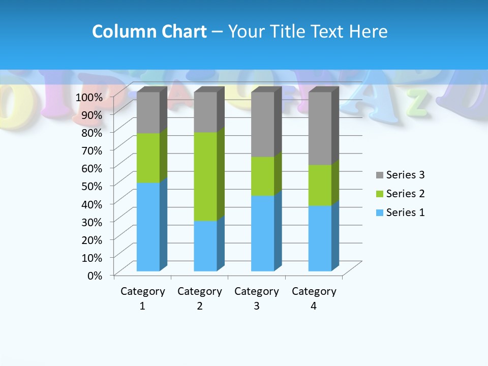 Write Colorful Pre School PowerPoint Template