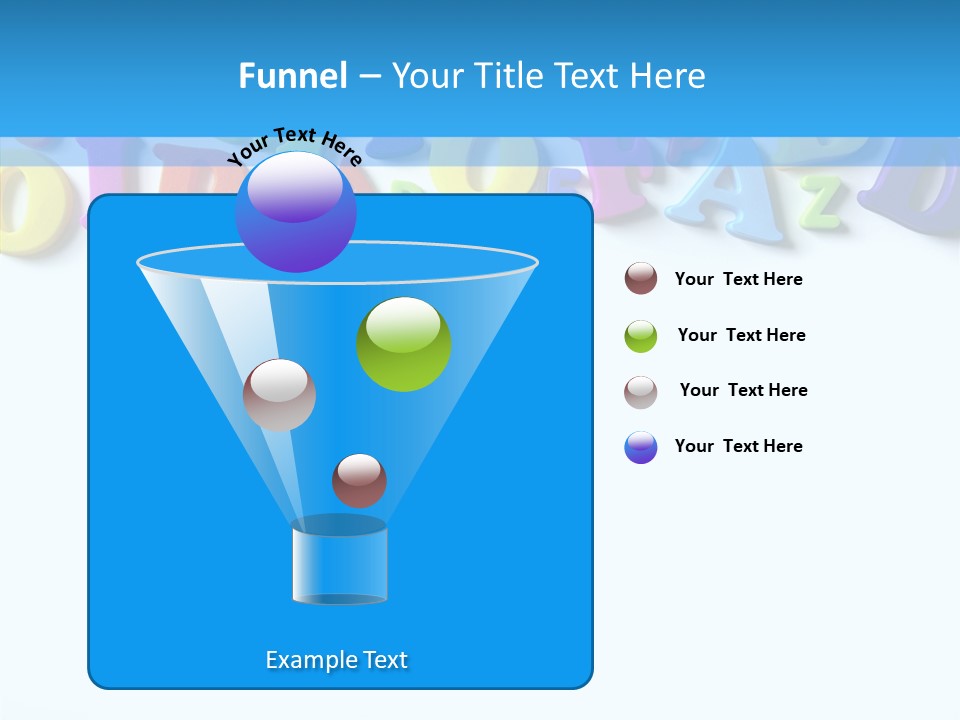 Write Colorful Pre School PowerPoint Template