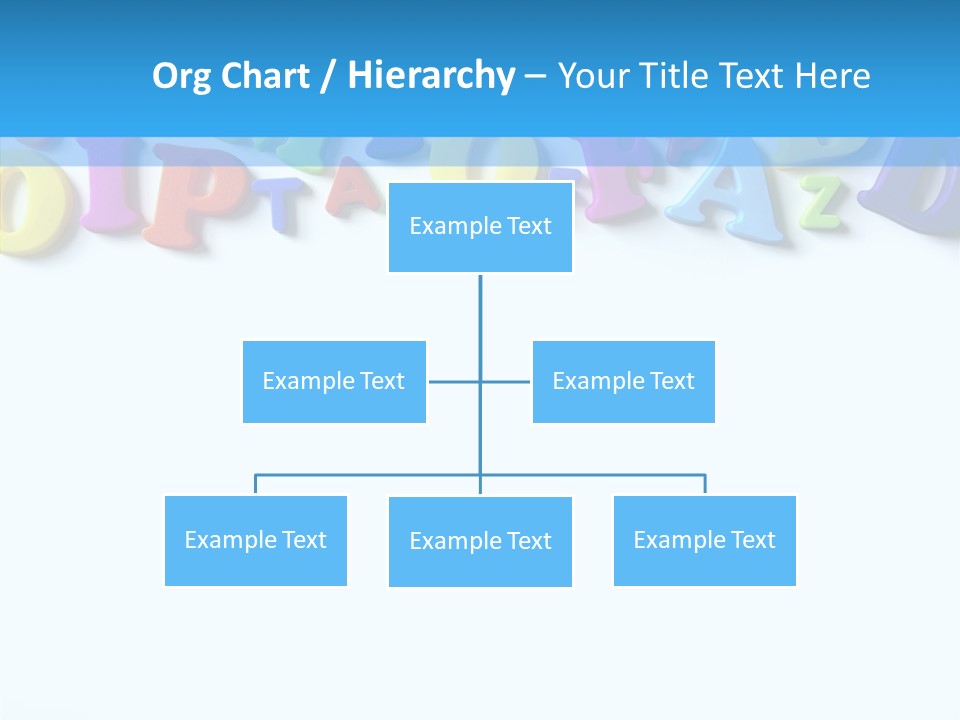 Write Colorful Pre School PowerPoint Template