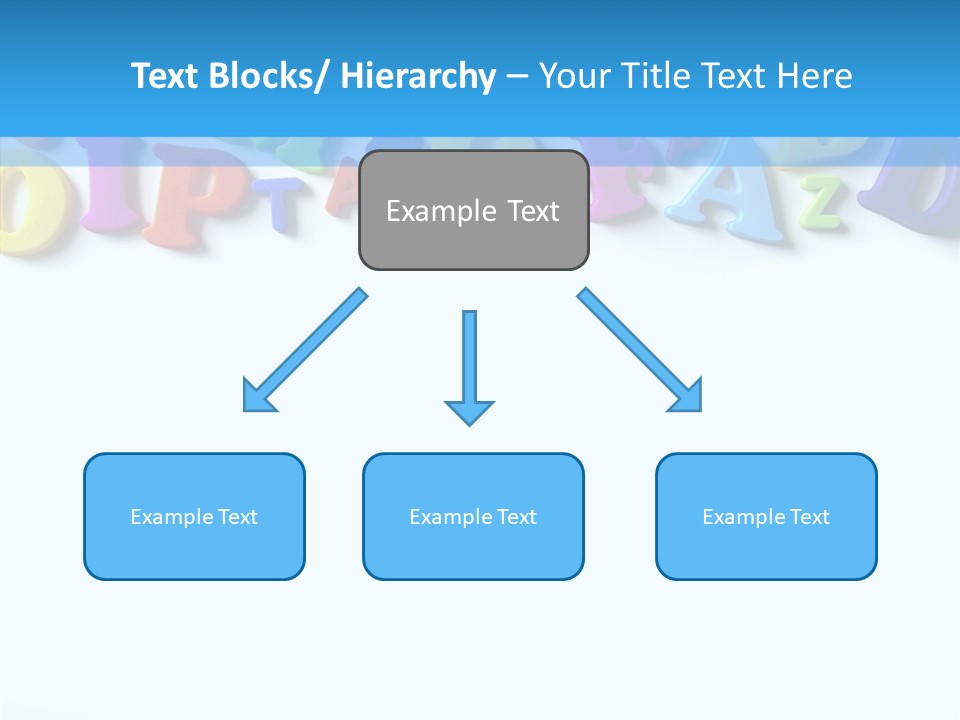 Write Colorful Pre School PowerPoint Template
