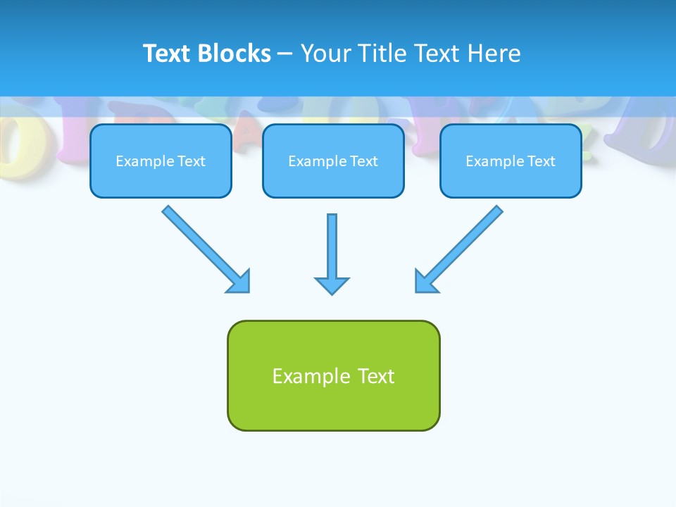 Write Colorful Pre School PowerPoint Template