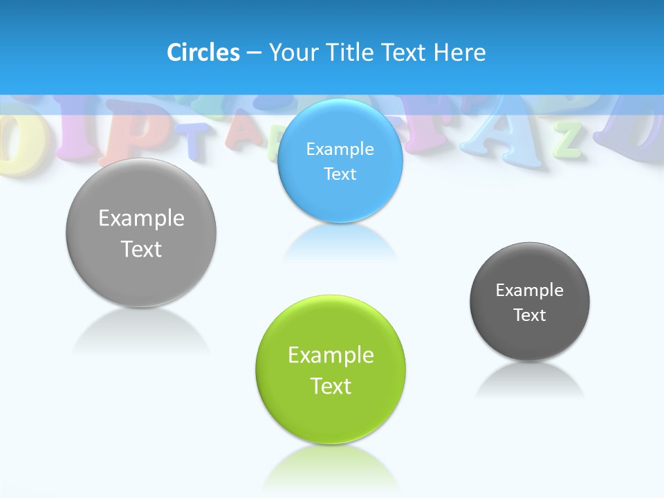 Write Colorful Pre School PowerPoint Template