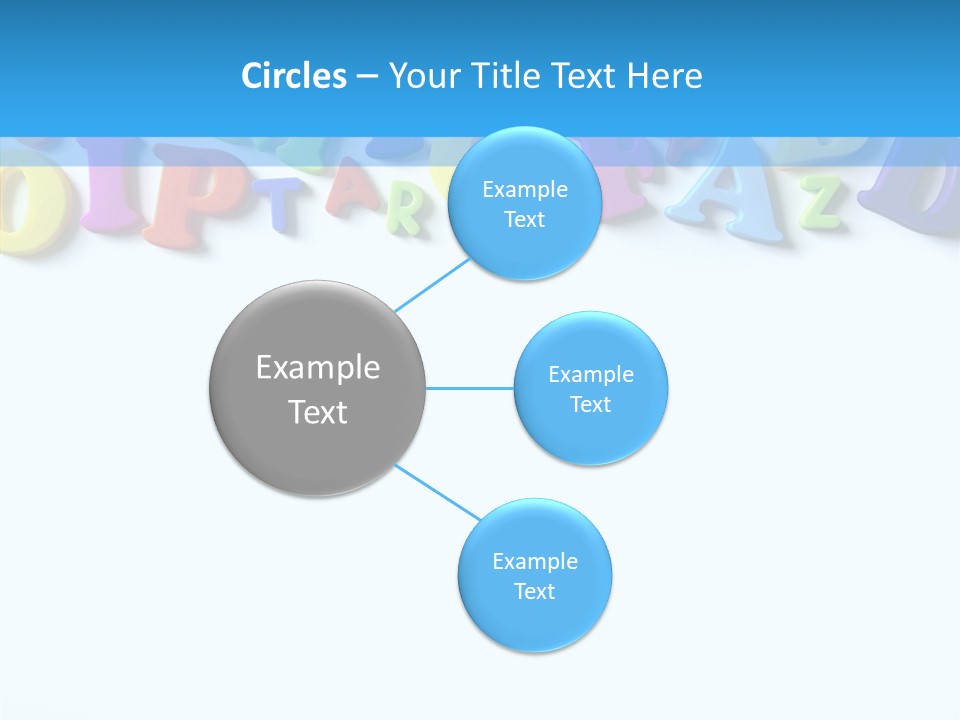 Write Colorful Pre School PowerPoint Template