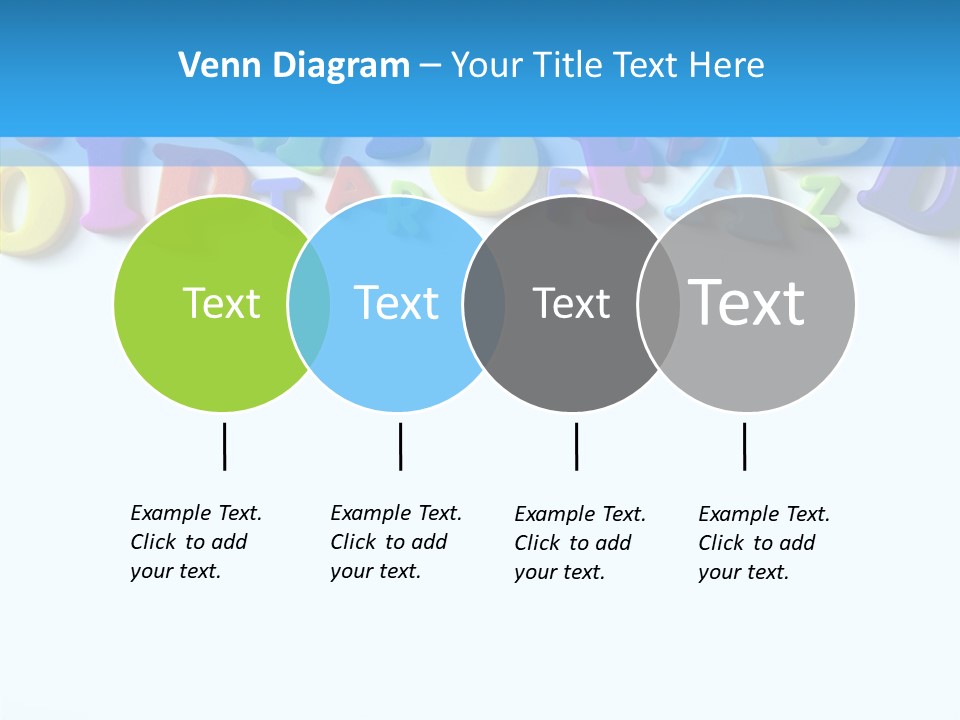 Write Colorful Pre School PowerPoint Template