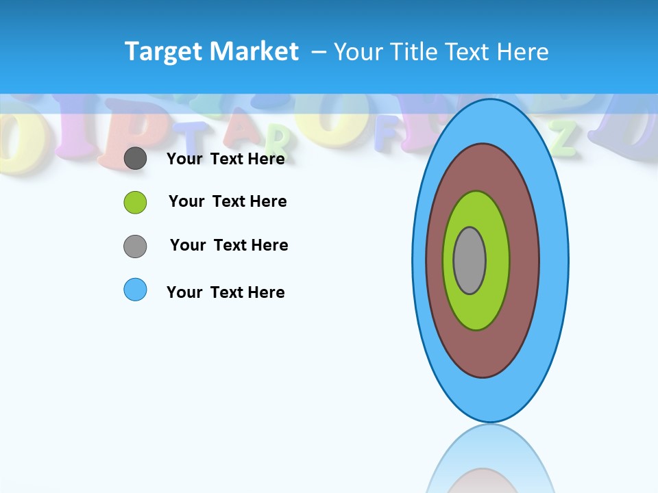 Write Colorful Pre School PowerPoint Template