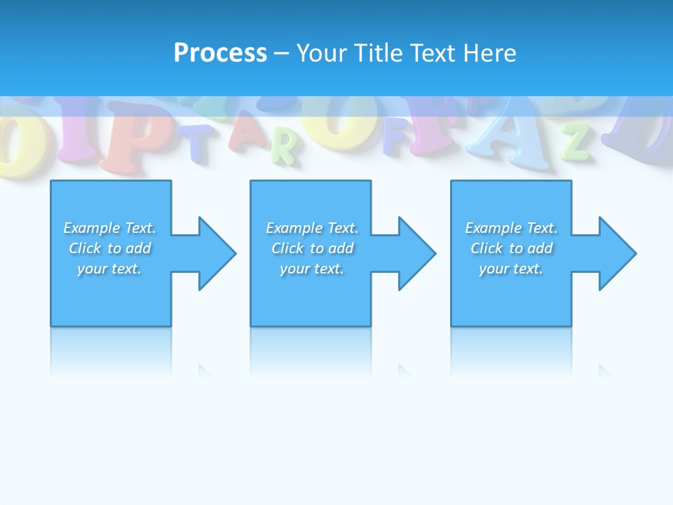 Write Colorful Pre School PowerPoint Template