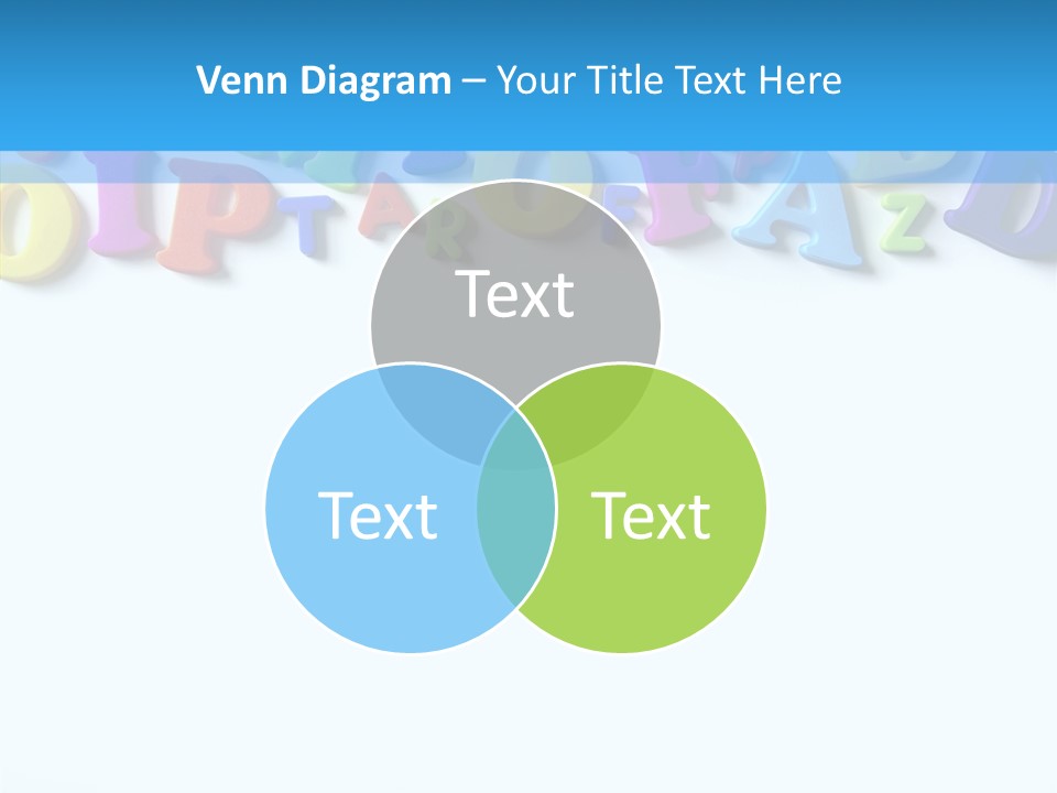 Write Colorful Pre School PowerPoint Template