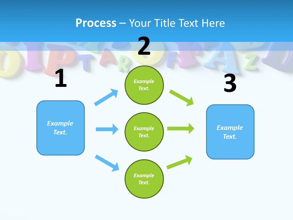 Write Colorful Pre School PowerPoint Template