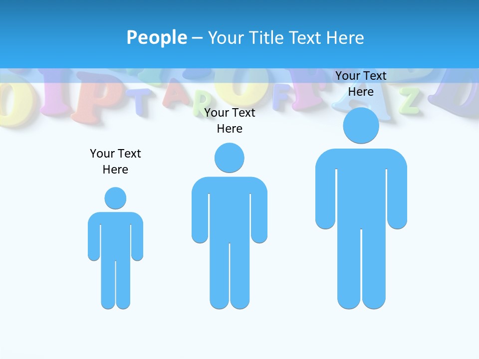 Write Colorful Pre School PowerPoint Template