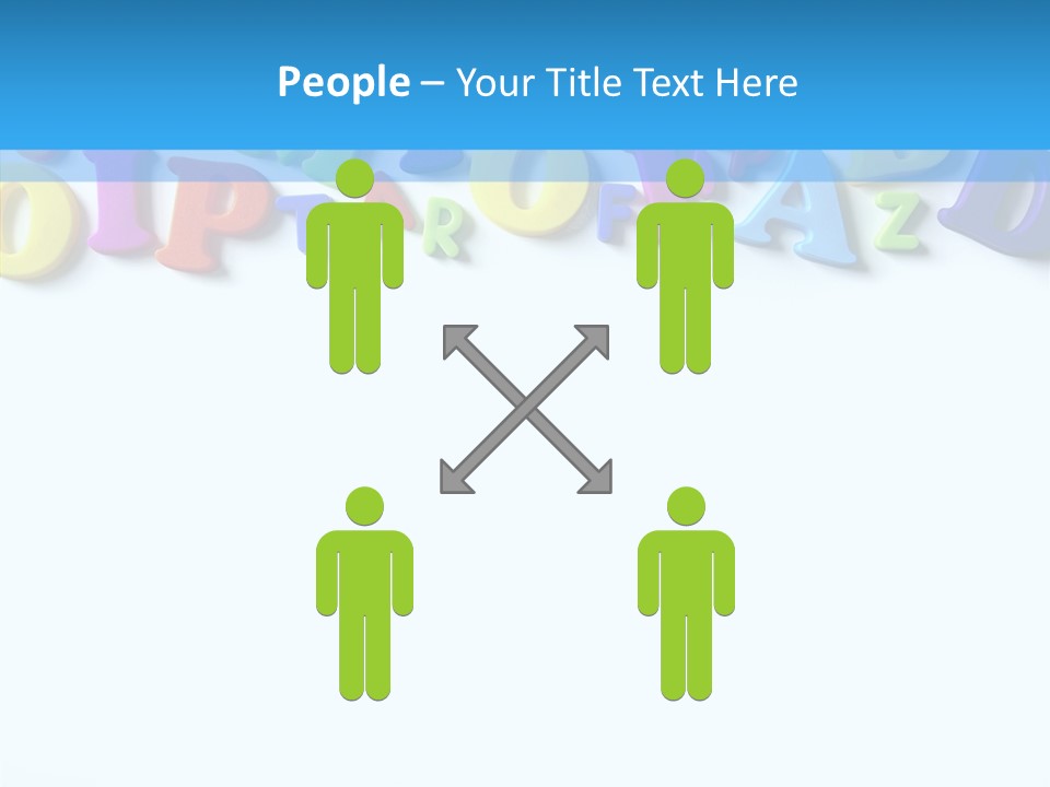 Write Colorful Pre School PowerPoint Template