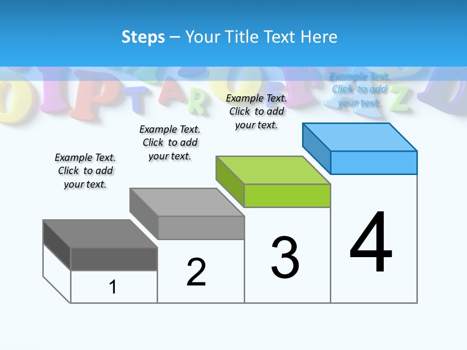 Write Colorful Pre School PowerPoint Template