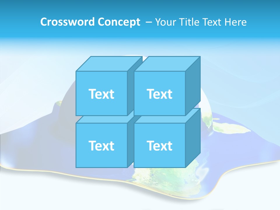 Tree Hugger Carbon Temperature PowerPoint Template