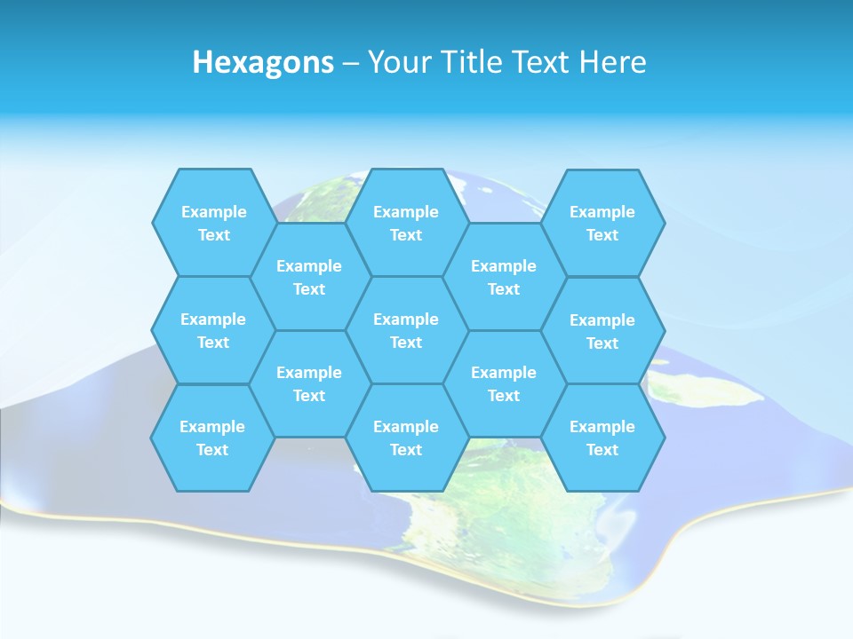 Tree Hugger Carbon Temperature PowerPoint Template