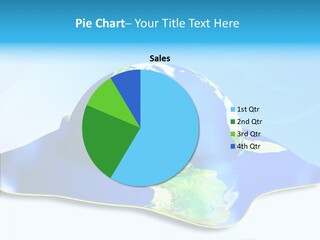 Tree Hugger Carbon Temperature PowerPoint Template